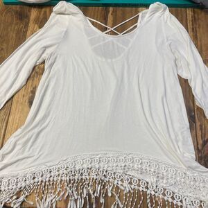 Lime & Chili Boutique Women’s Flowy Top Blouse BOHO